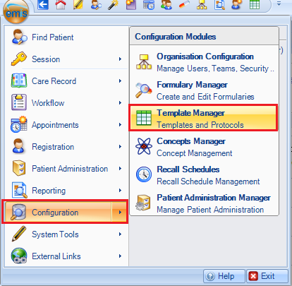 1 Template Manager