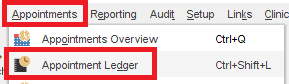 12 Appts Ledger