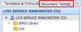 2. Document Templates Tab
