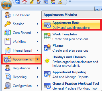 Appointment Book
