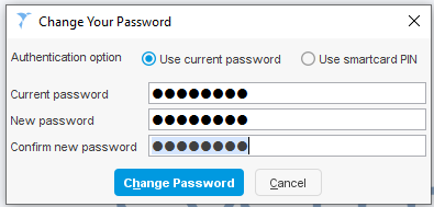 Change your PW