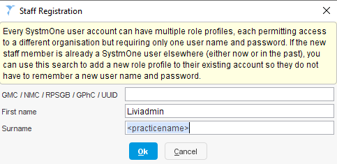 LIVI Practice Name