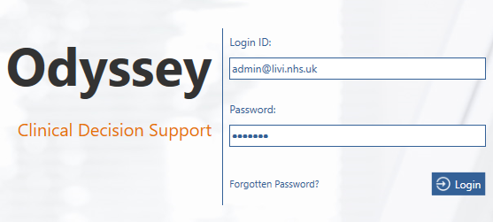 Odyssey Login