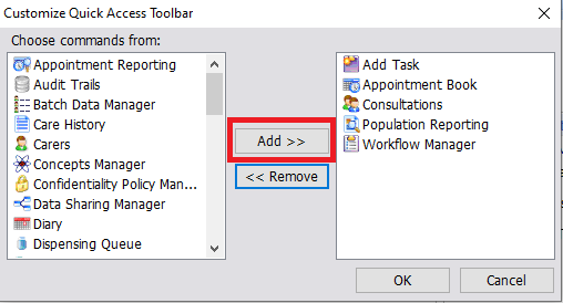 Quick Access Toolbar