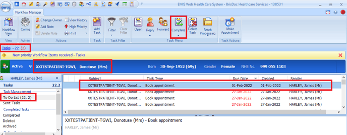 Task Inbox