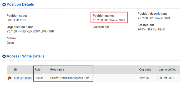 Y07108 RA GP Clinical Staff- R8000 Clinical Practitioner Access Role