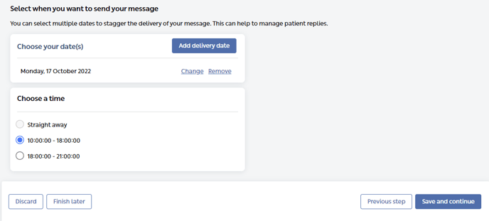 add delivery date